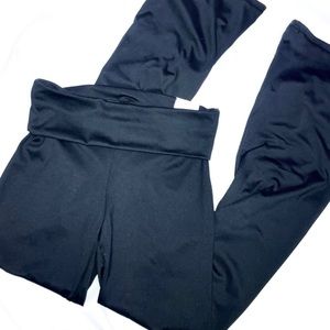 NWT VICTORIA’S SECRET Fold Over Yoga Leggings, Straight Leg, Sz Sm